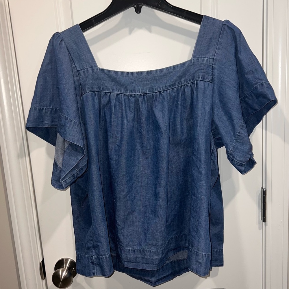 DENIM LOFT TOP